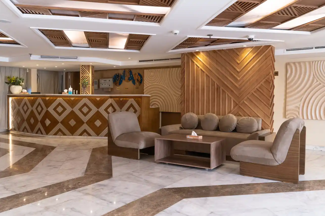 Lobby of the MS Nile Crown I Nile Cruise Nile cruise